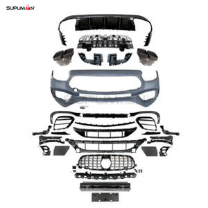 Kit de pare-chocs arrière avant Performance noir brillant SPM pour accessoires de kit carrosserie Mercedes benz classe E w213 <span class=keywords><strong>2018</strong></span> 2019 2020 2021 2022 - Product Image 3