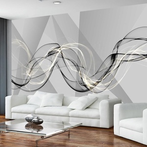 Linee di arte astratta soggiorno <span class=keywords><strong>camera</strong></span> <span class=keywords><strong>da</strong></span> <span class=keywords><strong>letto</strong></span> sfondo murale papiers peints murales - Product Image 2