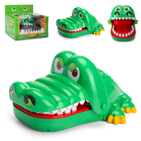 Jeu de dents d'alligator, jouets créatifs, anti-Stress, Fidget, chien, mordant les doigts, jeu de dentiste, jouets amusants