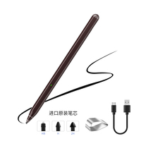 Slim Pen 2, Lápiz Óptico Pasivo Capacitivo de Plástico, Molde Privado, Compatible con Microsoft Surface Pro 10/8/9, 4096 Niveles de Rechazo de Palma, Detección de Ángulo de Inclinación