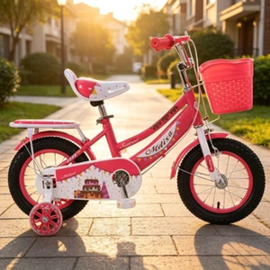 Vélo Enfant Fille à 4 Roues, Monovitesse, 12'', 16'', 20'', pour Tout-Petits, Pédalage Extérieur avec Pédales Standard - Product Image 6