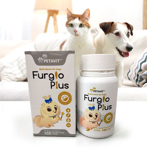איכות העליון furglo בתוספת חיות מחמד טבלט כדי לשפר את עור יבש וflacky להפחית את האלרגיות - Product Image 1