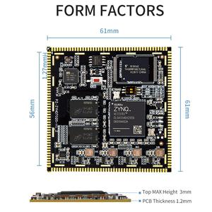 PUZHI SoM 7010 Xilinx ZYNQ 7000 XC7Z010 FPGA ระบบบนโมดูลพร้อมบอร์ดพัฒนาแบบมีรูสำหรับติดตั้งและอุปกรณ์ดาวน์โหลด - Product Image 5