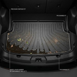 Bandeja de <span class=keywords><strong>Maletero</strong></span> Trasera OEM Personalizada para BYD Atto 1, Fabricada para Vehículos con Volante a la Derecha, Alfombrilla de Carga Impermeable - Product Image 3