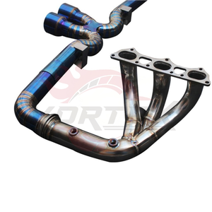 ท่อไอเสีย Vortex Ultra Lightweight สีฟ้าไทเทเนียม สำหรับ Porsche 911 991 GT3 RS 4.0L H6 รับประกัน 2 ปี - Product Image 2