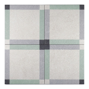 Piastrelle Terrazzo Deco 20x20 Cm 8 Mm Finitura Opaca Bordi Irregolari - Product Image 1