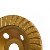Disque diamanté universel Nesen de type vague pour le décapage de la rouille, le polissage et la finition des surfaces industrielles en aluminium et en métal