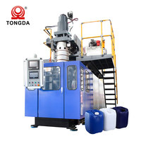 Machine de soufflage par extrusion pour bidons et conteneurs en plastique HDPE de 5L, 10L, 15L, 20L, 50L
