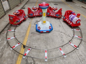 Phong cách mới trong nhà ngoài trời tàu điện Kiddie đi xe với theo dõi trong nhà ngoài trời trẻ em công viên giải trí thiết bị đào tạo - Product Image 3