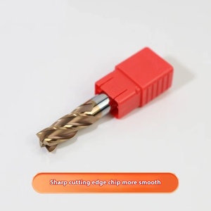 Tùy chỉnh ODM 4-Blade phẳng dưới CNC phay Cutter 55 độ Tungsten thép hợp kim <span class=keywords><strong>End</strong></span> <span class=keywords><strong>Mill</strong></span> công cụ cứng tráng mới bốn-Blade - Product Image 5