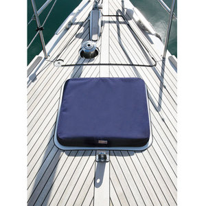 Couverture de trappe de bateau Oceansouth bleue carrée 60-90 pouces pour yacht de 14-18 pieds – Remplacement et réparation - Product Image 1