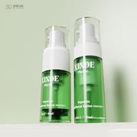 Flacons pompe airless double compartiment PET de luxe 10ml+2ml, distributeur Push-Go pour sérum à mélange instantané, pour emballage cosmétique et soins de la peau