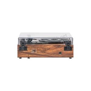 Meilleure vente : tourne-disque vintage en bois 3 vitesses avec <span class=keywords><strong>Bluetooth</strong></span>, encodage USB/TF et fonction d'enregistrement MP3 - Product Image 2