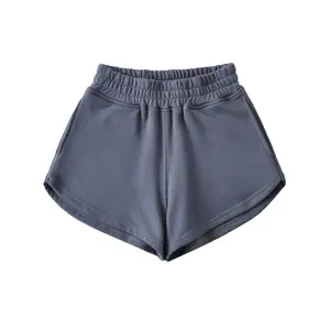 Pantaloncini sportivi da yoga americani pantaloni elastici a vita alta da strada da donna sexy pantaloni casual dritti da ragazza calda