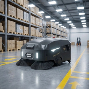 Aspirateur robotisé industriel intelligent avancé pour entrepôt, en plastique, nouvelle génération, nettoyage automatique des sols, autonome, avec reconnaissance de l'environnement - Product Image 5