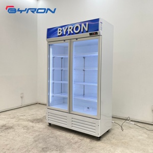 Enfriador de Bebidas Vertical de Una Puerta Byron, Enfriamiento Directo, Refrigerador Comercial para Exhibición de Bebidas en Supermercados y Mostradores de Venta Minorista LC Ret - Product Image 6