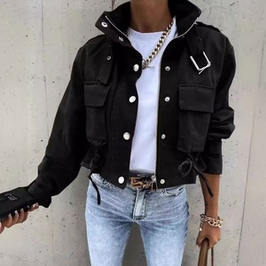 <span class=keywords><strong>Giacca</strong></span> corta <span class=keywords><strong>moto</strong></span> donna autunno e inverno <span class=keywords><strong>giacca</strong></span> Top - Product Image 2
