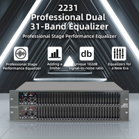 Égaliseur et Limiteur graphiques professionnels 2231 avec NR de type III |   Processeur de signal audio professionnel