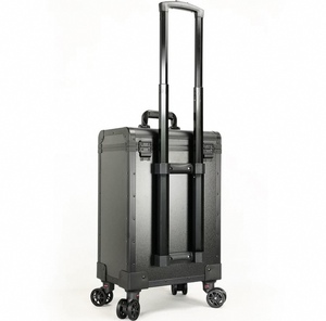 กระเป๋าเครื่องสำอางแบบล้อลาก Zs Professional  กระเป๋าเครื่องสำอางอเนกประสงค์  กระเป๋าจัดระเบียบเครื่องสำอางสำหรับร้านเสริมสวย  กระเป๋าเครื่องสำอางแบบมีล้อ - Product Image 6
