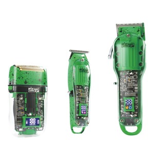Ensemble de tondeuses à cheveux DSP avec écran LCD, moteur sans balais, modèle rechargeable pour usage domestique - Product Image 5