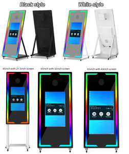 Cabina Fotografica a Specchio con Schermo Touch, Photobooth Magico con Fotocamera e Stampante per Matrimoni e Feste - Product Image 2