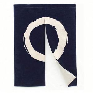 Rideau de porte Noren personnalisé en toile de lin et coton de style japonais pour la décoration de la maison, du restaurant, du bureau ou de la véranda - Product Image 1