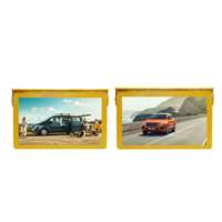 Lecteur publicitaire LCD pour bus de 21,5 pouces, affichage numérique avec version Android, type montage au plafond