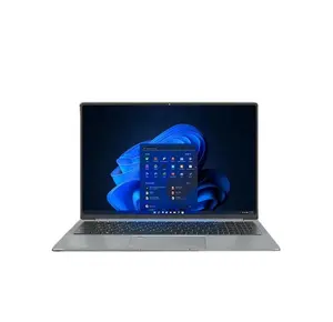 128G Laptop Core Notebook I7 Laptop Core I7 10th Gen 11 Generation 16 Inch 8G + Bluetooth Silver SSD Windows 10 IPS Aluminium