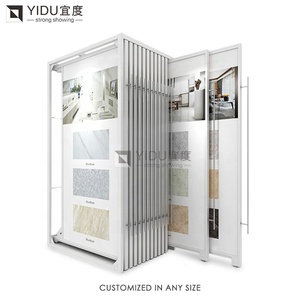 Fournisseur Coulissante salle d'<span class=keywords><strong>exposition</strong></span> coulissante <span class=keywords><strong>salon</strong></span> plancher céramique stands présentoir de tuiles - Product Image 1
