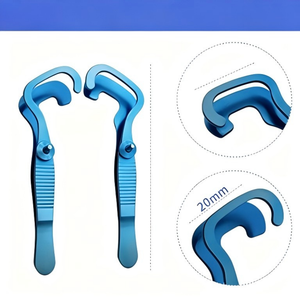Pinzas para Quistes Tarsales, Instrumentos Quirúrgicos Oftálmicos para Terapia de Glándulas de Meibomio, Pinzas para Desobstrucción de Conductos de Glándulas de Meibomio, Resistentes al Óxido - Product Image 6
