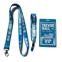 Tarjetas de PVC Impresas Personalizadas, Credenciales de Identificación para Eventos, Pases de Proveedor con Cordón para Exposiciones, Pase VIP para Eventos