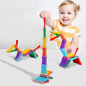 Juego de Construcción Creativo e Ingenioso, Divertido y Educativo, de Madera, Juguetes STEM para Niños y Niñas de 3 a 10 Años - Product Image 4