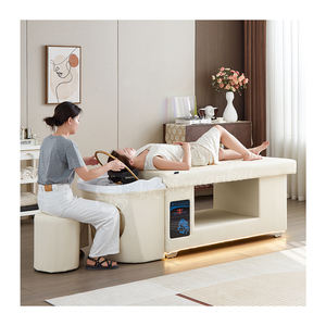 Yuankai Modernes Design Holz Spa Massagetisch LED Shampoo Bett für Schönheitssalon Schlafzimmer Wohnzimmer und Badezimmer - Product Image 1