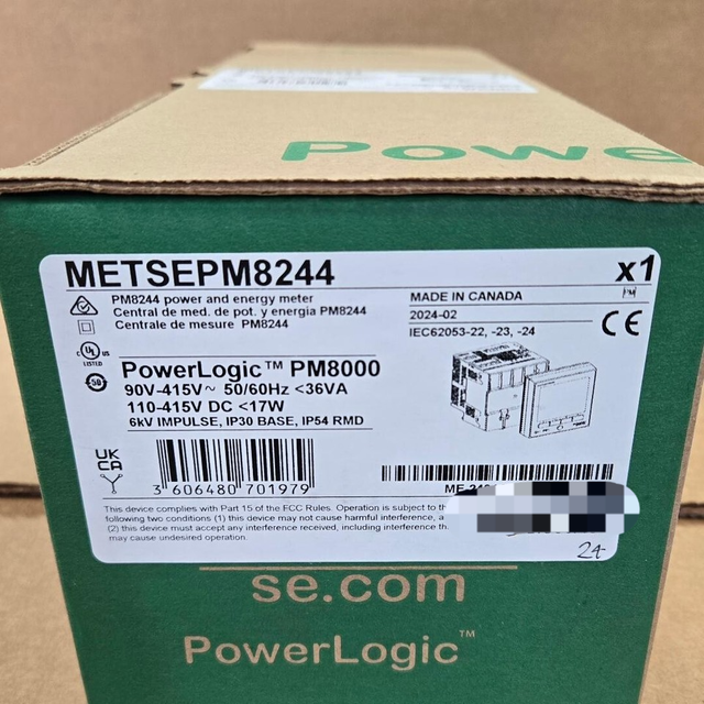 PLC METSEPM8244 PowerLogic Power and Energy Meter Fast Shipping