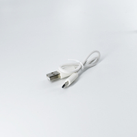 Câble Micro USB, 30CM de long, 10 pcs, blanc/noir, pour recharge rapide, cordon d'alimentation pour téléphone portable