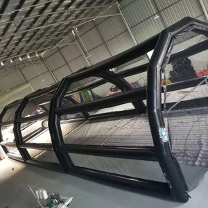 Rete da Lancio Gonfiabile per Baseball, Tenda Gonfiabile per Battuta, Gabbia da Battuta Gonfiabile Ermetica per Baseball - Product Image 1