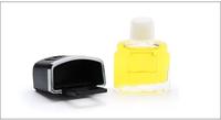Diffuseur de parfum pour voiture à clipser sur grille d'aération, support d'aromathérapie, ornement, parfum liquide pour siège de voiture, accessoire suspendu en plastique et verre