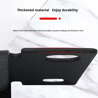 19-Zoll-Schwarzmetallgehäuse 2U Backplane Blind Plate Ethernet-Anschlüsse Netzwerks erver Cooling Shield Zubehör Abdeckplatte