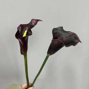 Flores Artificiales <span class=keywords><strong>de</strong></span> <span class=keywords><strong>Cala</strong></span> <span class=keywords><strong>de</strong></span> PU <span class=keywords><strong>de</strong></span> Alta Gama al por Mayor para Decoración <span class=keywords><strong>de</strong></span> Bodas, Arreglos Florales <span class=keywords><strong>de</strong></span> Mesa, Flores para Bodas - Product Image 4