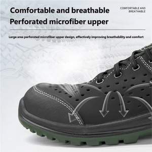 <span class=keywords><strong>Chaussures</strong></span> <span class=keywords><strong>de</strong></span> <span class=keywords><strong>sécurité</strong></span> confortables et respirantes, anti-impact, anti-perforation, antistatiques pour l'industrie <span class=keywords><strong>de</strong></span> la mécanique - Product Image 3