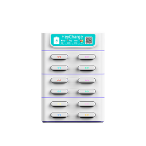 <span class=keywords><strong>HeyCharge</strong></span> CYD-008 Weiß 32/43 Zoll Digital Signage Display Verleihstation Powerbank mit hoher Kapazität 4G/3G/2G Netzwerkanschluss Tragbar - Product Image 4