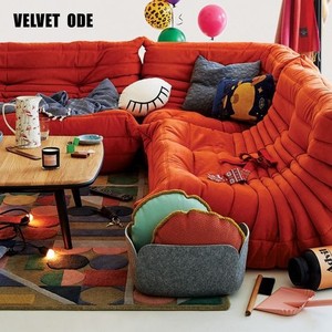 Sillón VELVET ODE Togo <span class=keywords><strong>de</strong></span> terciopelo, sin estructura, con capitoné, para sala <span class=keywords><strong>de</strong></span> estar tipo penthouse y esquina <span class=keywords><strong>de</strong></span> dormitorio <span class=keywords><strong>de</strong></span> apartamento - Product Image 3