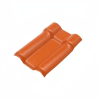 Tuile de toiture légère en résine synthétique ASA+PVC, design espagnol, matériau de construction, résistante à la chaleur, tôle de toiture ondulée ignifuge