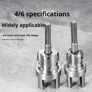 PPR PVC Rohrgewindeschneider Innen- und Außengewinde Schnell-Doppelfunktions-Rohrgewindeschneider 1/2'' 3/4'' Gewindeschneidwerkzeug - Product Image 3