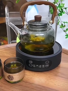 Wholesale Single Burner Crystal Plate 1200w Touch Control Safe <b>Portable</b> <b>Electric</b> Ceramic Stove for Outdoor and Household - Product Image 2