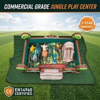 Toboggan aquatique gonflable commercial en PVC, motif Château de pierre, Animaux de dessin animé, Dinosaure, Chiot, avec souffleur, pour piscine, parc extérieur, événements d'été, location