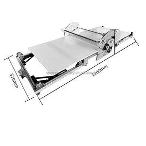 Portable Semi Auto Pâtisserie Croissant Pâte <span class=keywords><strong>Laminoir</strong></span> Table Top Mini Pâte <span class=keywords><strong>Laminoir</strong></span> Machine - Product Image 6