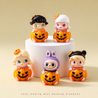 Citrouille série mystère sac Figurines à collectionner Kawaii résine boîte aveugle Figurines ornements pour décorations pour la maison décor de bureau