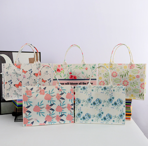 Sacs fourre-tout en feutre femmes léger Portable nouveau modèle sac à main Style luxueux grande impression imprimé Design sac à provisions sacs à main dames - Product Image 1