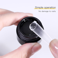 Gel UV/LED à pointe solide pour extension d'ongles, sans HEMA, marque privée, conception de logo gratuite